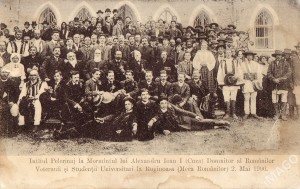 Pelerinaj la mormântul lui Cuza-Vodă în 1906
