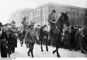 La o paradă în 1919