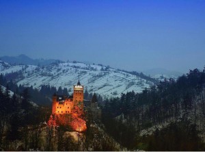 castelul bran iarna