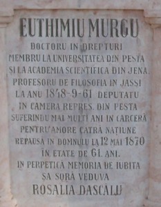 Mormantul lui Eftimie Murgu