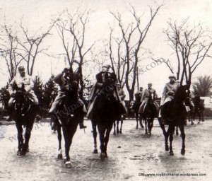intrarea-in-bucuresti-dec-1918 maria-ferdinand-cu-gen-berthelot