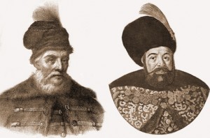 Matei Basarab si Vasile Lupu- domnitori care au inchinat multe manastiri catre muntele Athos