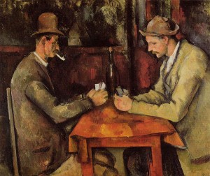 Jucatorii de carti, Musée d'Orsay, Paris