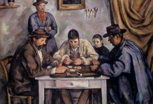 ”Jucatorii de carti”,  Barnes Foundation, Philadelphia, Pennsylvania
