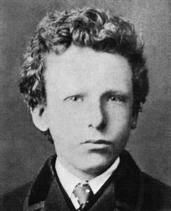 Vincent van Gogh la aproximativ 13 ani