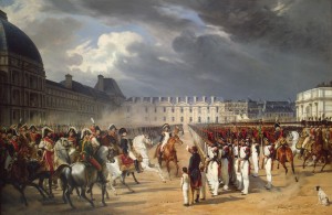 Horace Vernet- ”Napoleon la Tuileries”