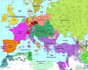 Europa la 1800